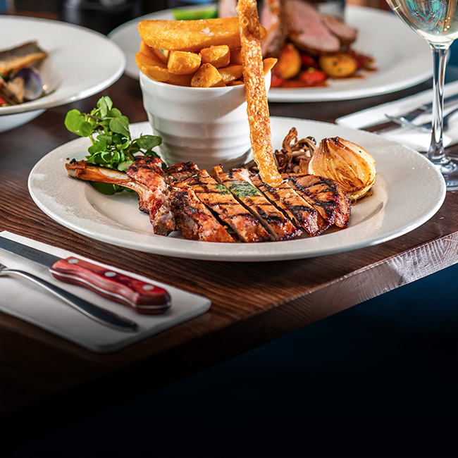 A La Carte menu at The Rose & Crown