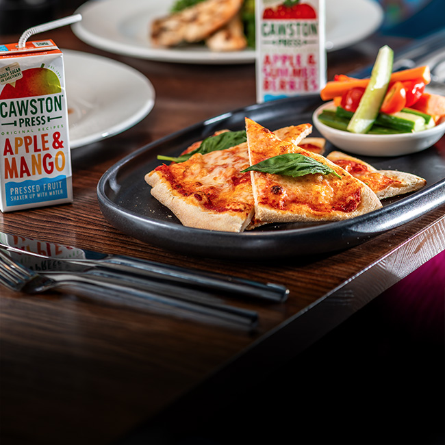 Children's menu at The Rose & Crown