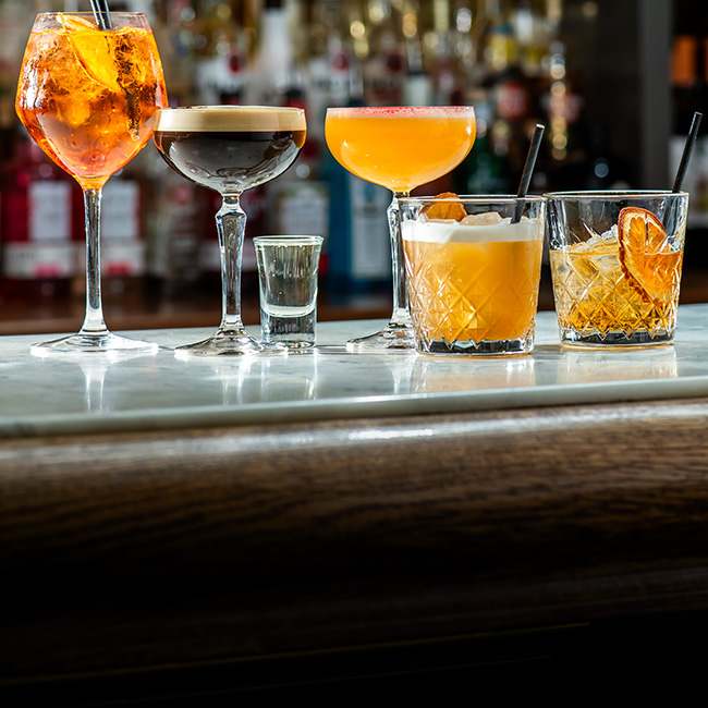 Wine & Drinks menu at The Rose & Crown