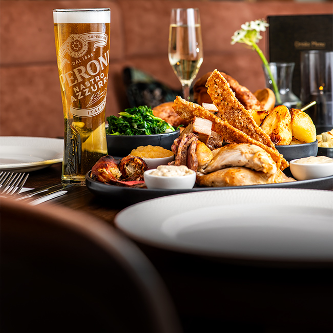 Wine & Drinks menu at The Rose & Crown
