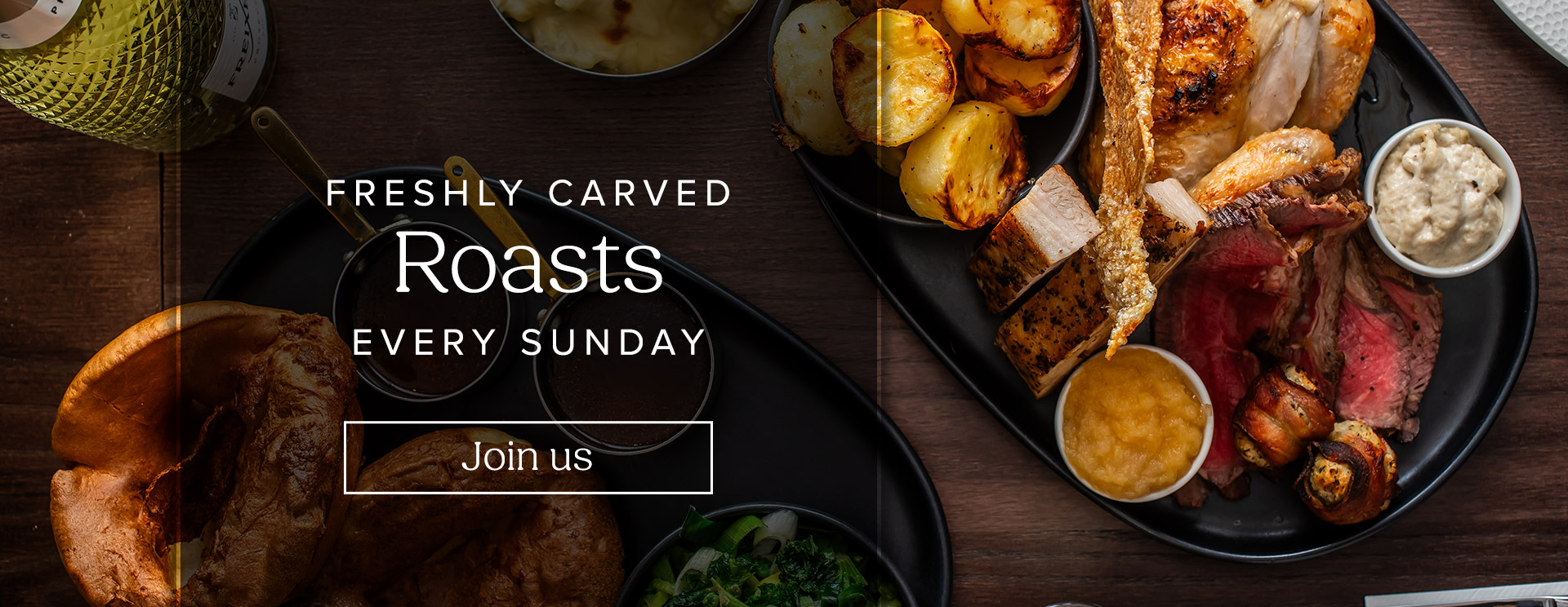 Sunday Lunch at The Rose & Crown