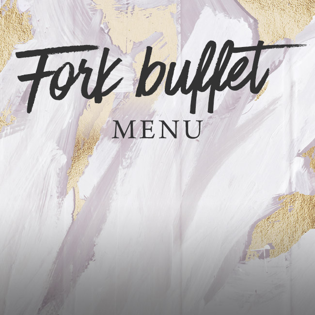 Fork buffet menu at The Rose & Crown